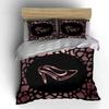 Elegant Shoes Pattern Sets Multiple Sizes Kid'S And Adults' Bedroom Exquisite 3Pc Bedding Set, Gift