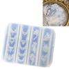 Small Art Accessories Molds Flower Chain Shape Nail Designing Moulds Nail Embellishment Molds for Delicate Manicure