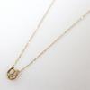 Diamond K10YG Horseshoe Necklace for Women [cui-cui]