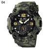 Cool Outdoor Shockproof Plastic Men's Watch Large Dial Sports Pin Buckle Digital Display Synchronous Machine Electronic Watch