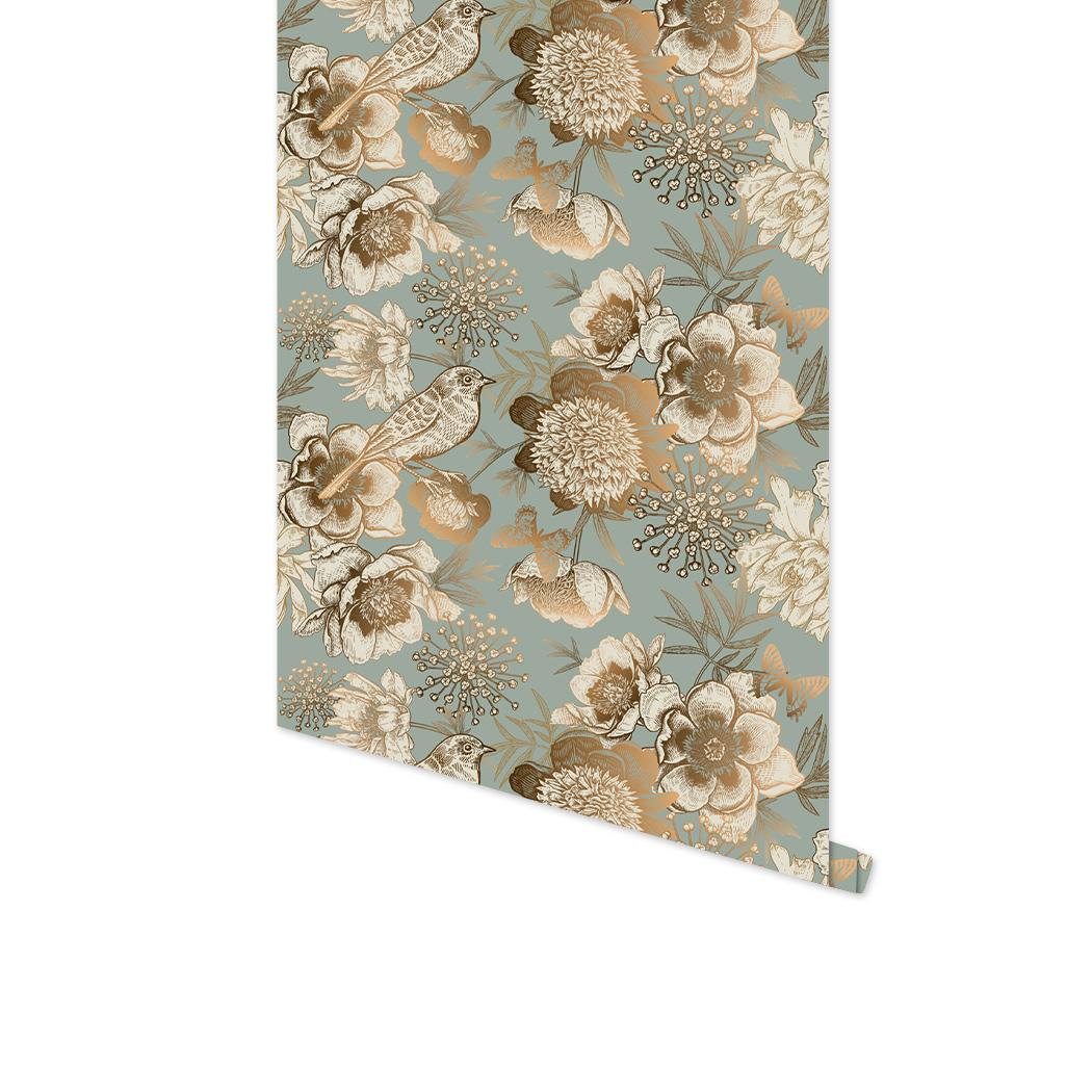 

Винтажные Цветочные Птицы Дерево Цветок Самоклеящиеся Обои Обои Пленка и Клей Съемные Наклейки на Стену для Спальни Домашний Декор 3mx45cm