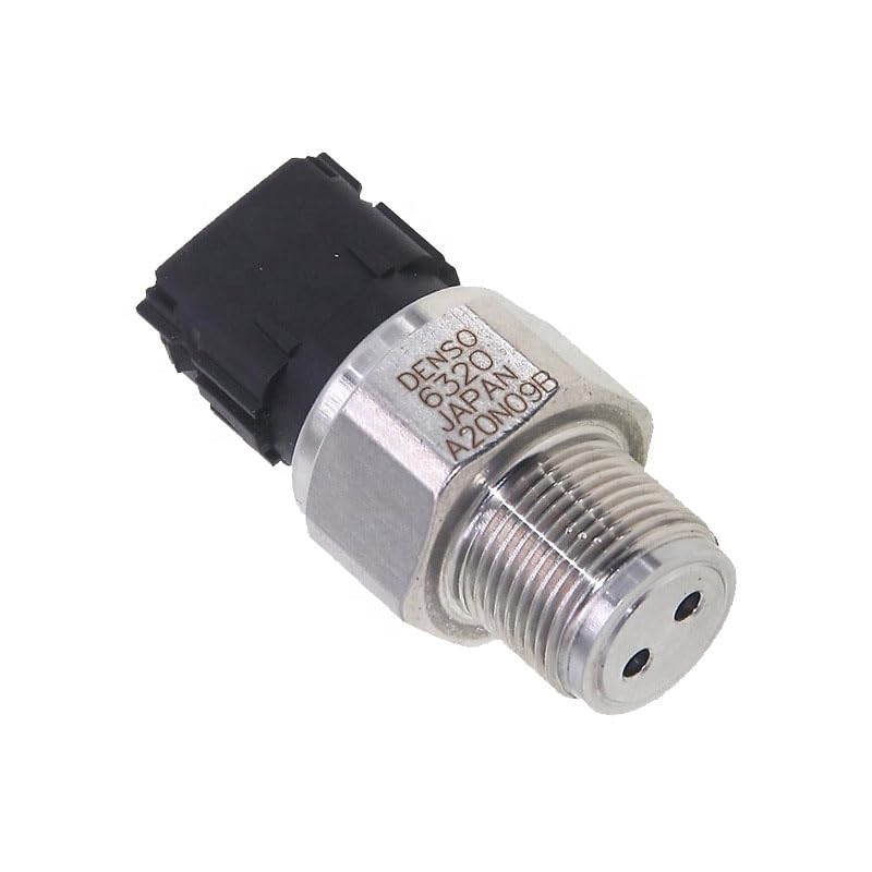 High Pressure Sensor 499000-6320 4990006320 Compatible with Excavator Engine Parts Machinery Parts (499000-6320) 499000-6320