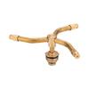 2PCS Copper Rotary Sprinkler 2 Arm, 3 Arm, 4 Arm Garden Sprinkler  Greenhouse Watering