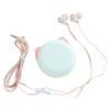 sound Sport Earphones with Earphones Case Remote Microphone In-Ear Earphones Wired Headset With Mic