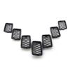 For Jeep Grand Cherokee 2017- Chrome Frame Mesh Front Grille 68317863AA Car Accessories