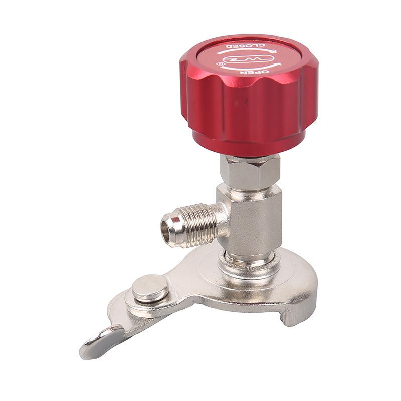 Universal Can Tap Refrigerant Bottle Opener Can Tap Dispenser Valve For R12 R134a R22 R410 Refrigerant Charge Hose