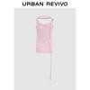 UR 2025 Spring Sweet V-Neck Knit Camisole