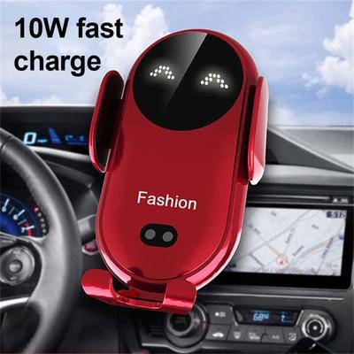Smart Car Wireless Charger Phone Holder  Wireless AutoSensing Car Phone Holder Charger,For All Mobile Phones