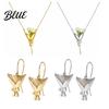 Meaningful Flower Gift DIY Bouquet Necklace Earrings Wearable Mini Vase