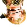 15.24 cm Brass Copper Diving Helmet Replica Nautical Marine Decor Steampunk Diver Helmet for Office, Shelf, or Collector Gift