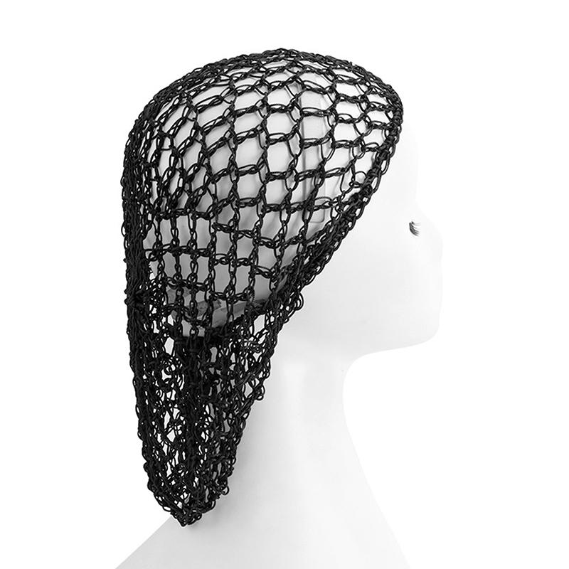 Sleeping Nightcap Turban Headwear Hair Nets Fashion Women Crochet Hair Snood Elastic Edge Long Hair Net Mesh