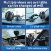 USB Car Fan 3 Speed Suction Cup Air Cooling Fan For Dashboard/Windows 360 Degree Long Arm Auto Cooling Fan For Car Truck