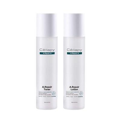 A.Repair Skin Care 2-Piece Set – Toner (125ml) & Emulsion (125ml) Intensive Barrier Repair with Stem Cell Media & Peptides