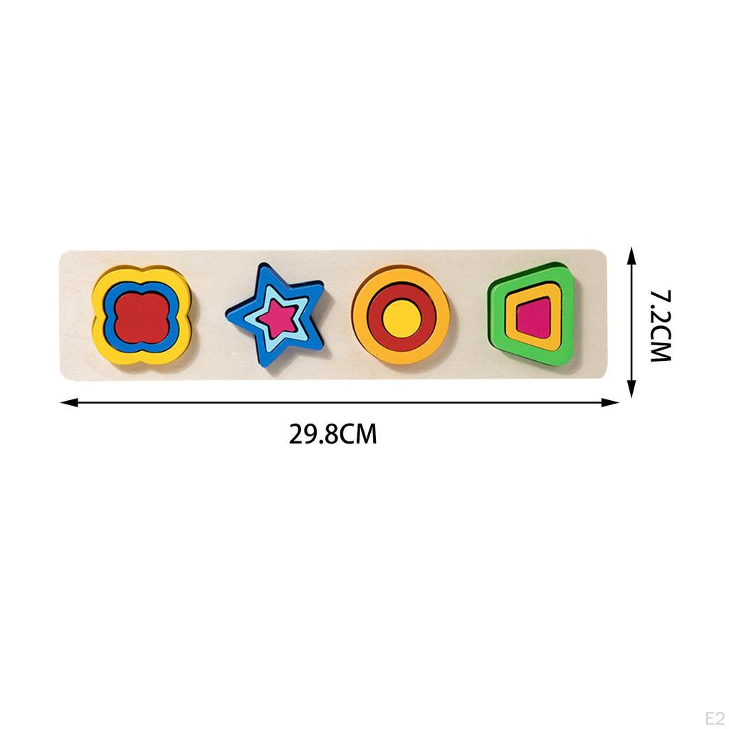 Color Matching Sorting Board Teaching Aids Basic Skills Educational Toy Learning Puzzle Toys for 4 5