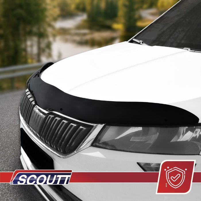 SCOUTT | Bra Capot Déflecteur Protection Pour Nissan Pathfinder R51 2011-2012, Aérodynamique, Assemblage Facile