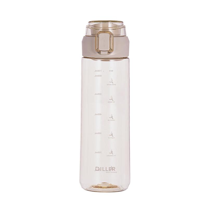 Dilebel Portable Plastic Water Bottle
