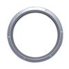 TiCoast Straight Pipe Flange Metal Zinc Plated Duct Connector Flange for Ventilation System Plumbing Components Silver (TZ-150mm)