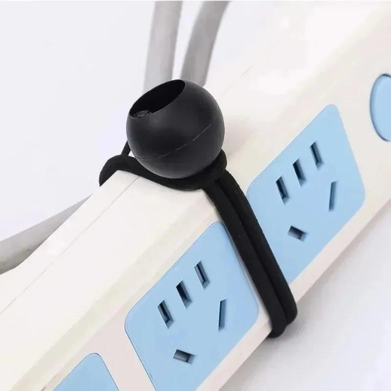 5/30Pcs Outdoor Elastic Ball Rope Bungee Cords Portable Tent Fixing Tarpaulin Awning Canopy Heavy Duty Tarp Tie Down for Shelter Cargo
