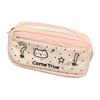Soft Touch Pencil Case Polka Dot Kitten Stationery Storage Bag Portable Pen Box  School Supplies