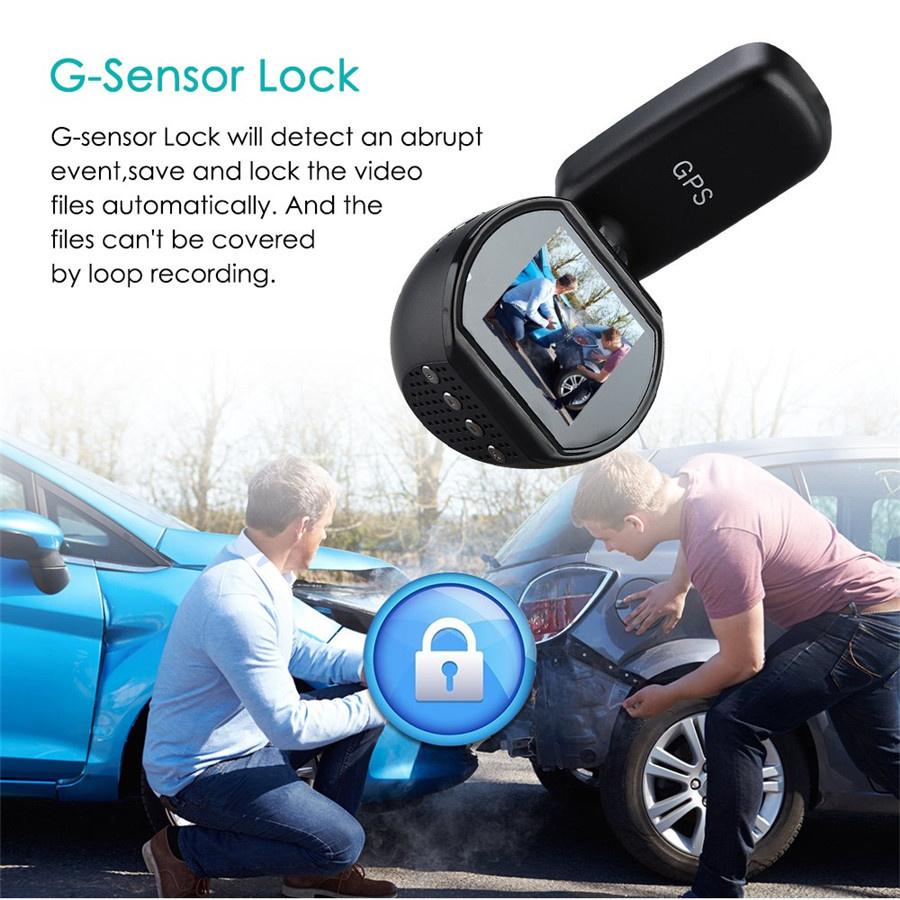 Mini Car DVR  Wifi GPS Logger Car Camera 1080P Video Recorder Night Vision Dash Cam Car Dash Camera +16G TF Card