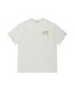 WACKY WILLY Kiki Travel Series Racing T-Shirt Light Gray