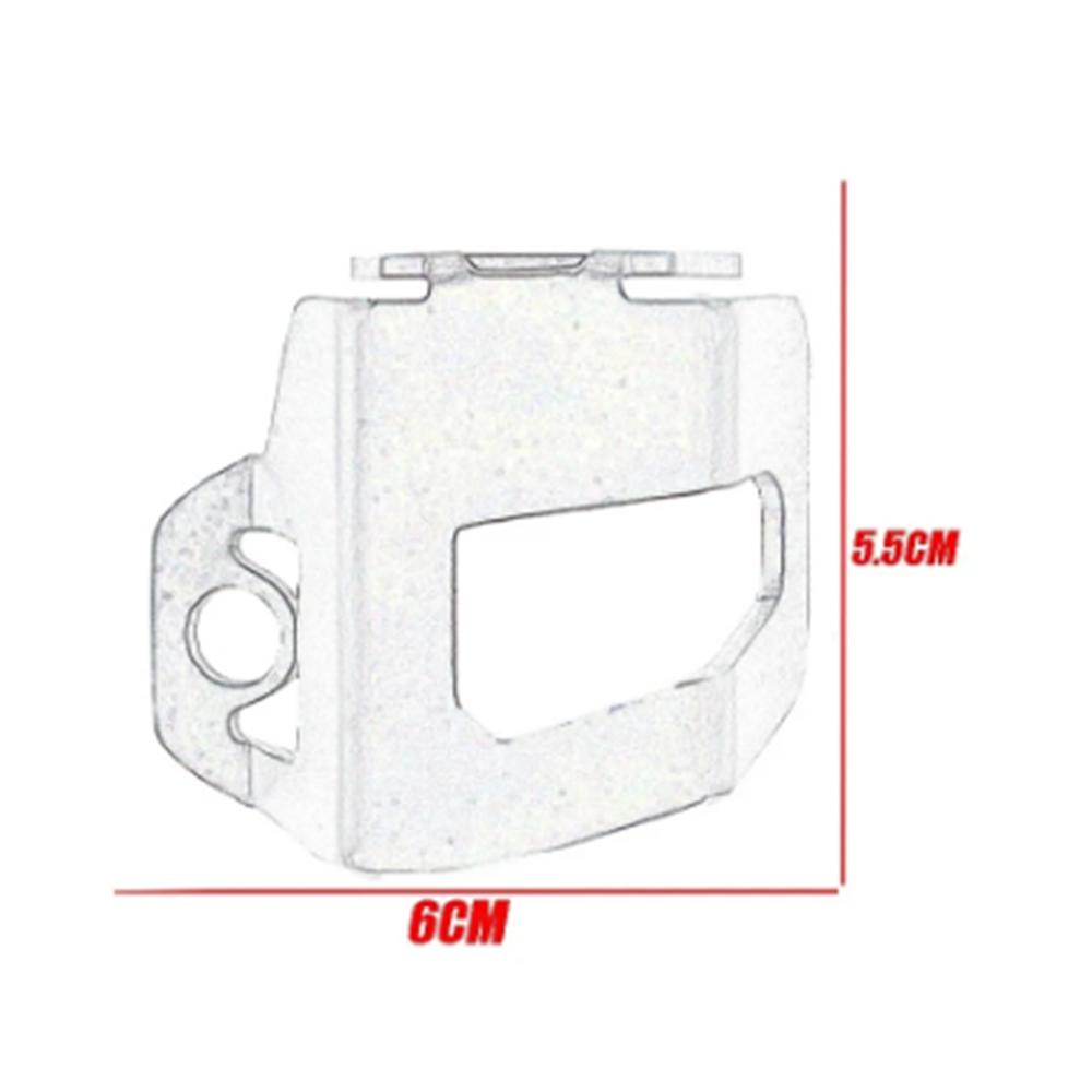 CNC Motorcycle Rear Brake Fluid Tank Reservoir Guard Cover Oil Cap Protector For Benelli TRK 502 502X BJ500 Leoncino
