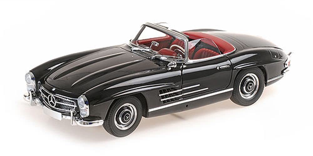 

Minichamps 180039036 300 SL Roadster Collector Miniature Car Black 118 Mercedes-Benz (W198) -1957-Чорний
