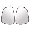 1 Pair Left & Right Side Heated Mirror Glass Fit for Hyundai Accent Veloster Elantra GT Coupe 2013 2014 87611A6010 87621A6010