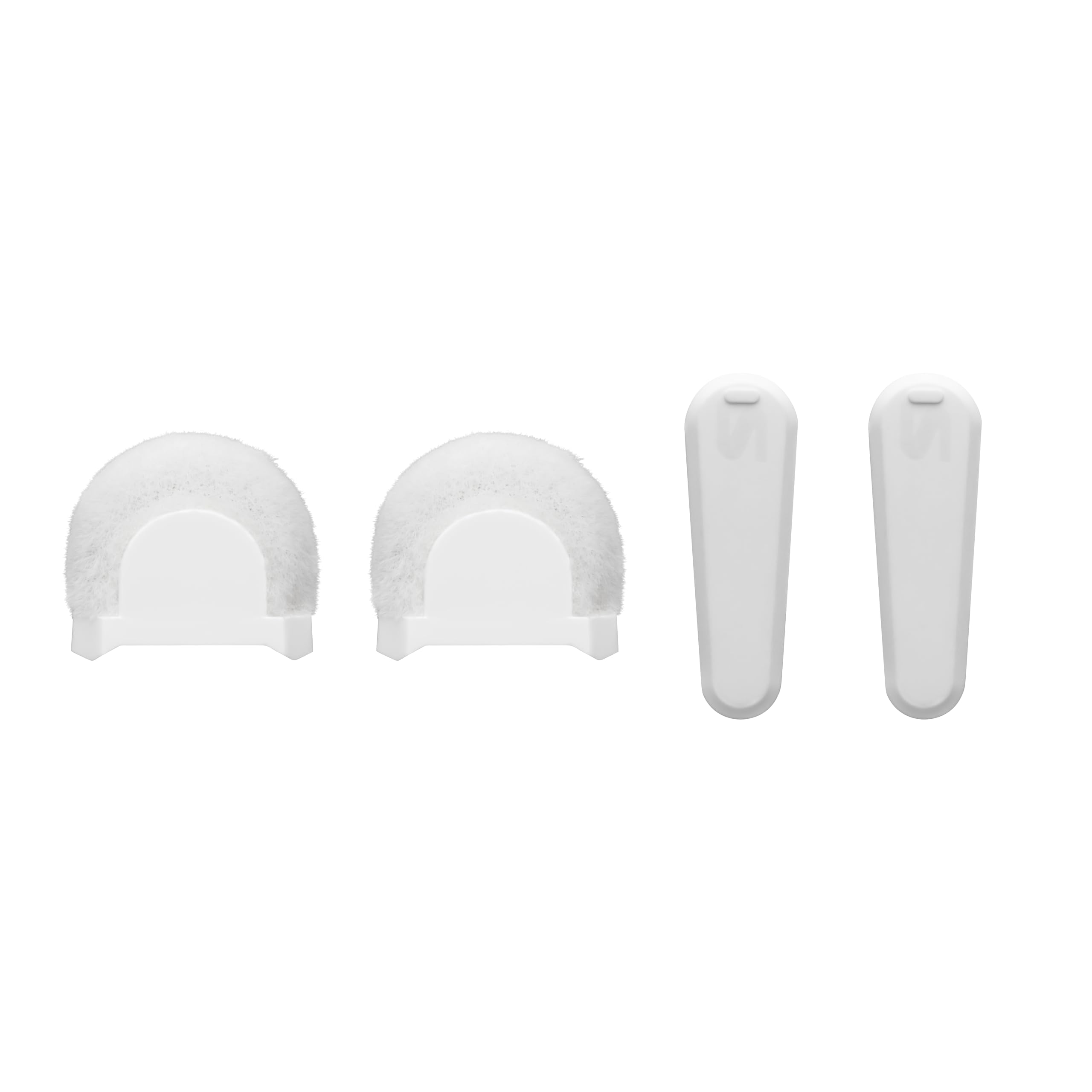 

Shure MoveMic Clip Cover Kit Noise Reduction Windshield Microphone Cover Windscreen, AMV-LAV-WS/W-KIT White [] білий