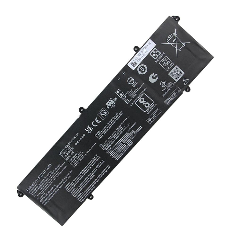Rechargeable Lithium Battery For ASUS K3605V M3401QC TP3604VA E1504GA X3400 K3400 C31N2024 Laptop Battery 4335mAh