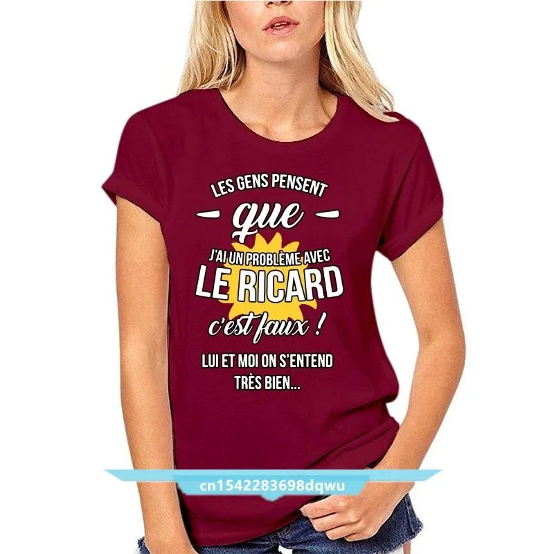 Les Gens Pensent Gue J Ai Un Probleme Avec Le Ricarrdd T Shirt Design Famous Natural Custom Tshirt Euro Size Top Tee New Arrival