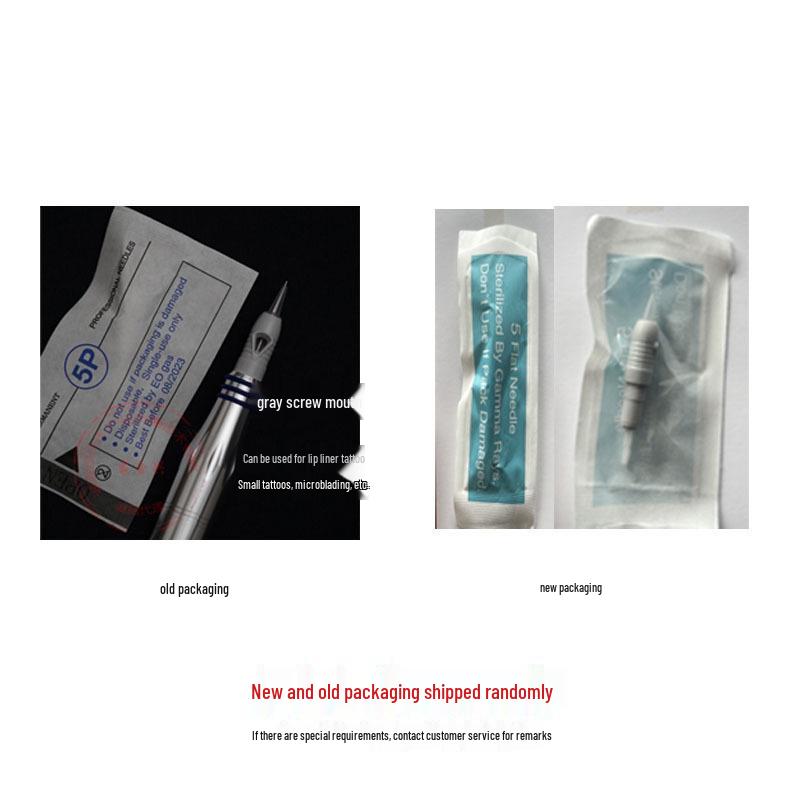 Xia Meng Eyebrow Embroidery Single Row Gray Screw Microblading Needle