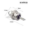 1 Pair 85A 1200V Negative Anode Stud Mount Diode Rectifier 85HF120+85HFR120 For Welding Machines Accessories