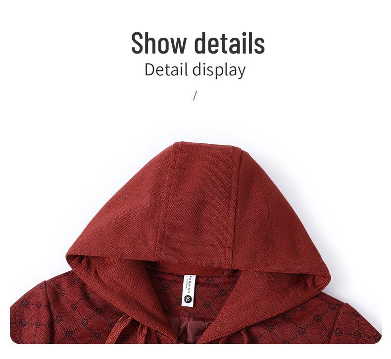 Mom's 2025 Fashionable Windbreaker: Stylish Spring/Autumn Outerwear for Middle-Aged Women in Their 40s and 50s