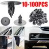 10/20/30/40/50/100PCS 10mm Car Fasteners-Hole Plastic Rivets Fender Bumper Push Pin Clips For VW Toyota Renault Auto Fastener