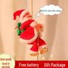 European Christmas Climbing Santa Electric Toy and Decoration