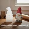 Gnome Silicone Cast Maker Candle Easy To Release for DIY Enthusiasts,