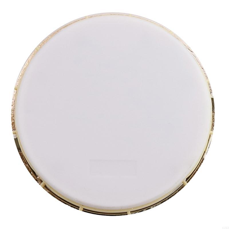 62KD Clock Movement 80mm Round Numeral Clock Insert with Gold Trim Home Decor for DIY Crafts Accessories