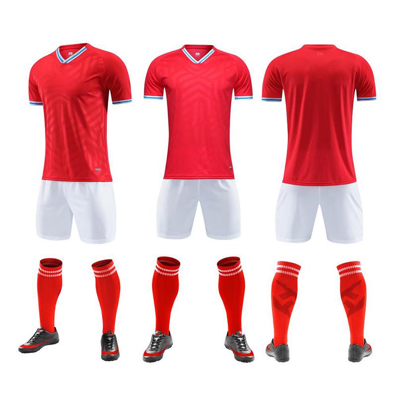 Men's and Kids' Quick-Dry Football Training Suit - Breathable Match Jersey Set