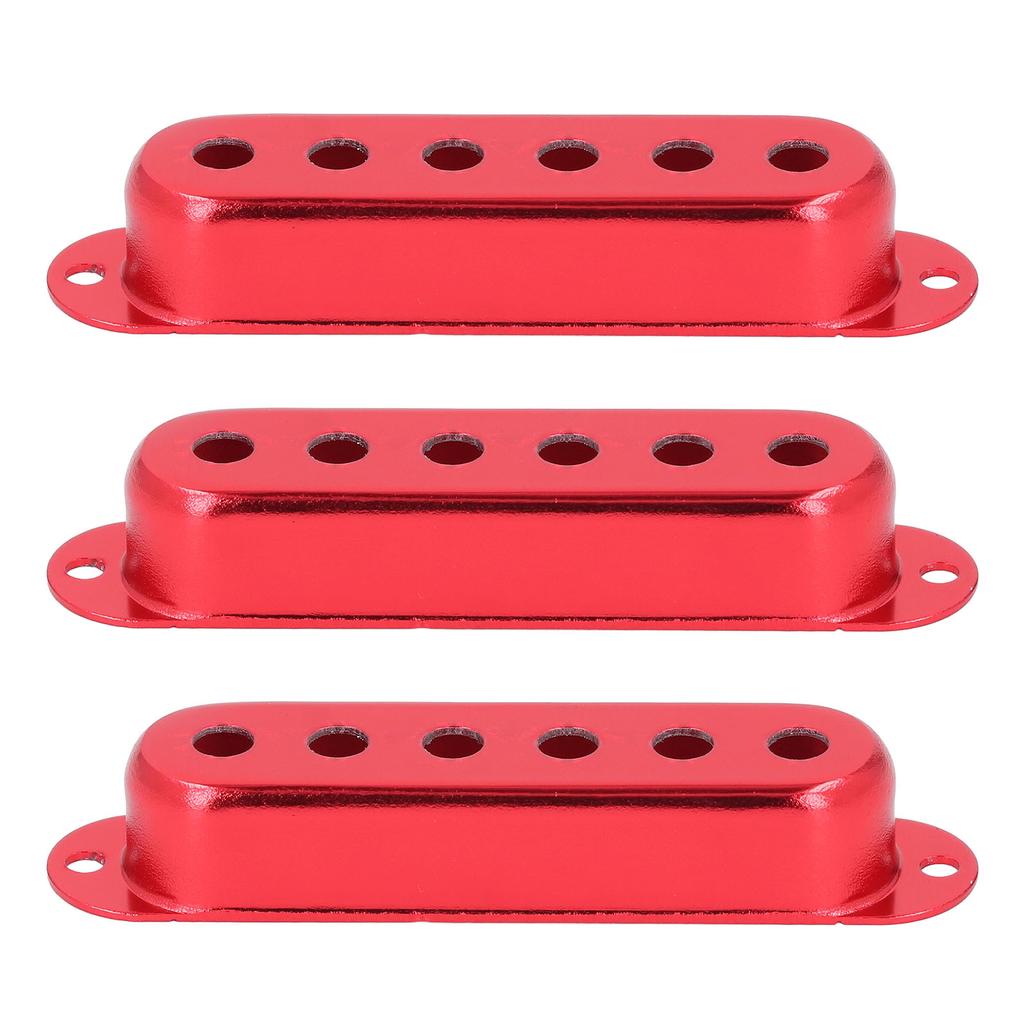 3PCS Pickup Covers for ST SQ Electric Guitar Brass Single Coil Pickup Cover Replacement Musical Inst