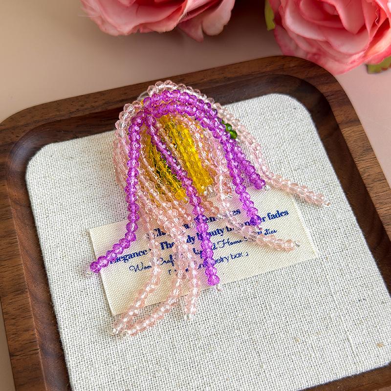 Shoe Decorations Beaded Imitation Pearl Artificial Crystal Hole Shoes Charms Decorations DIY Shoes Flower Buckle Accessories