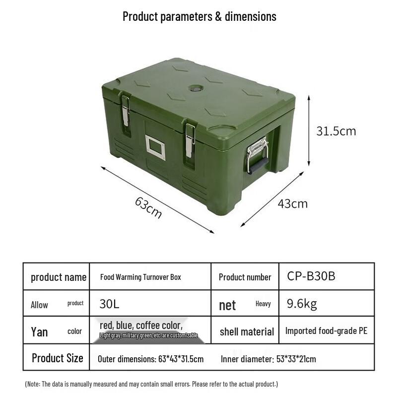 Shiji Rotomolded Insulated Food Transport Box