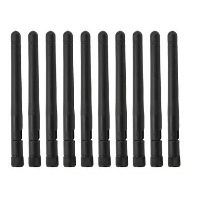 10 Stück Antenne SMA Stecker Innenstift Omnidirektional Hohe Verstärkung Drehbar Einstellbar Externe Antenne