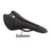3D Printing Carbon Fiber Bicycle Saddle Ultralight Hollow Seat Comfortable Breathable Honeycomb Cushion for Mountain Road Bikes
