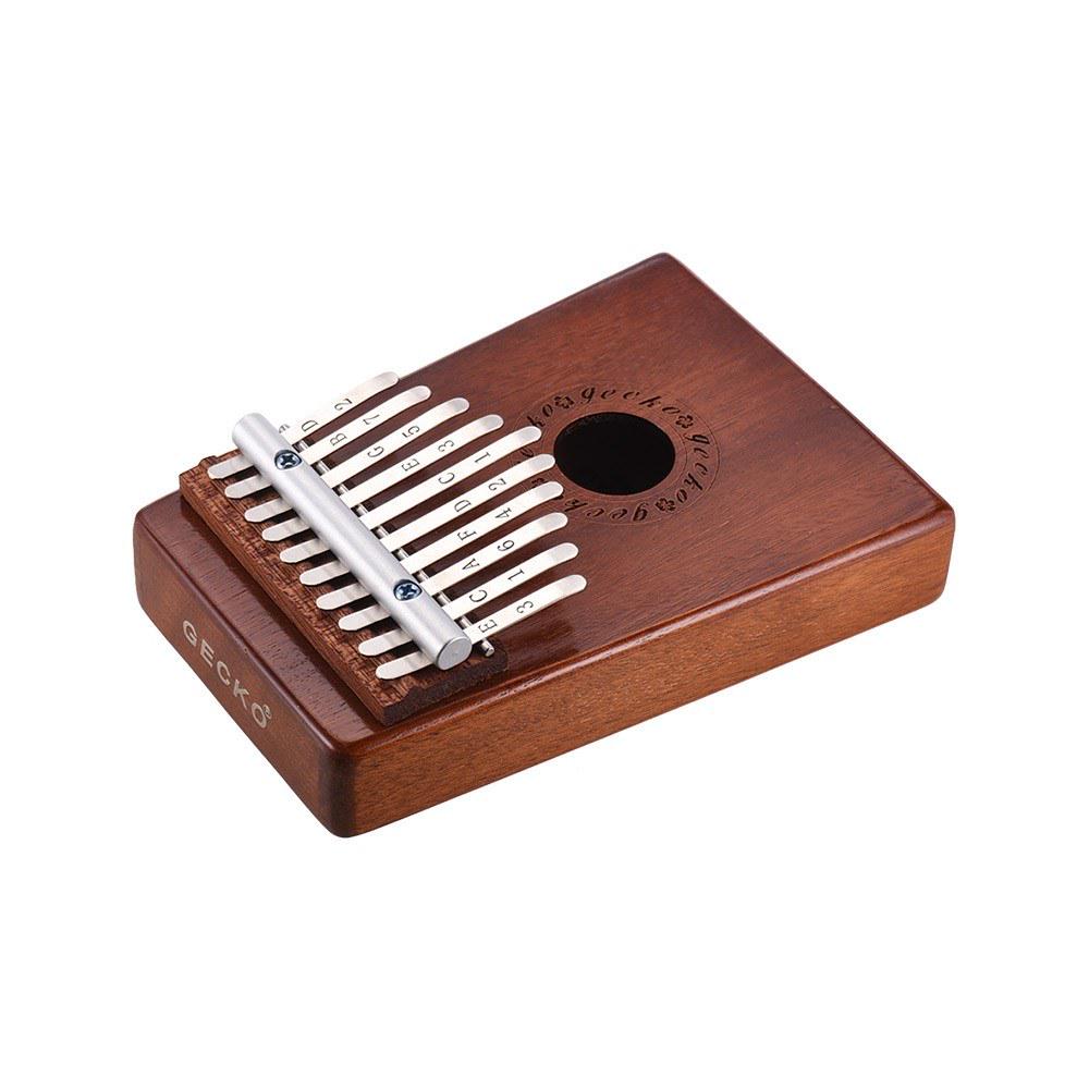 Buy HBKS GECKO K10S Portable 10Key Thumb Piano Kalimba Mbira Mahogany