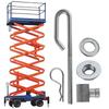 2Pcs GX24864 Deck Lift Hanger Rod Kit for GX21718 14M7465 GX26085 24M7053 Deck Lift Link Kit Lawnmower Deck Accessories