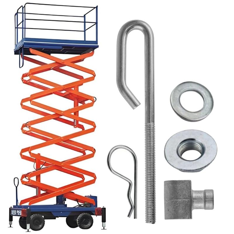 2Pcs GX24864 Deck Lift Hanger Rod Kit for GX21718 14M7465 GX26085 24M7053 Deck Lift Link Kit Lawnmower Deck Accessories