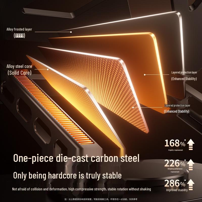 2025 Foldable Laptop & Tablet Stand with Adjustable Height and Heat Dissipation