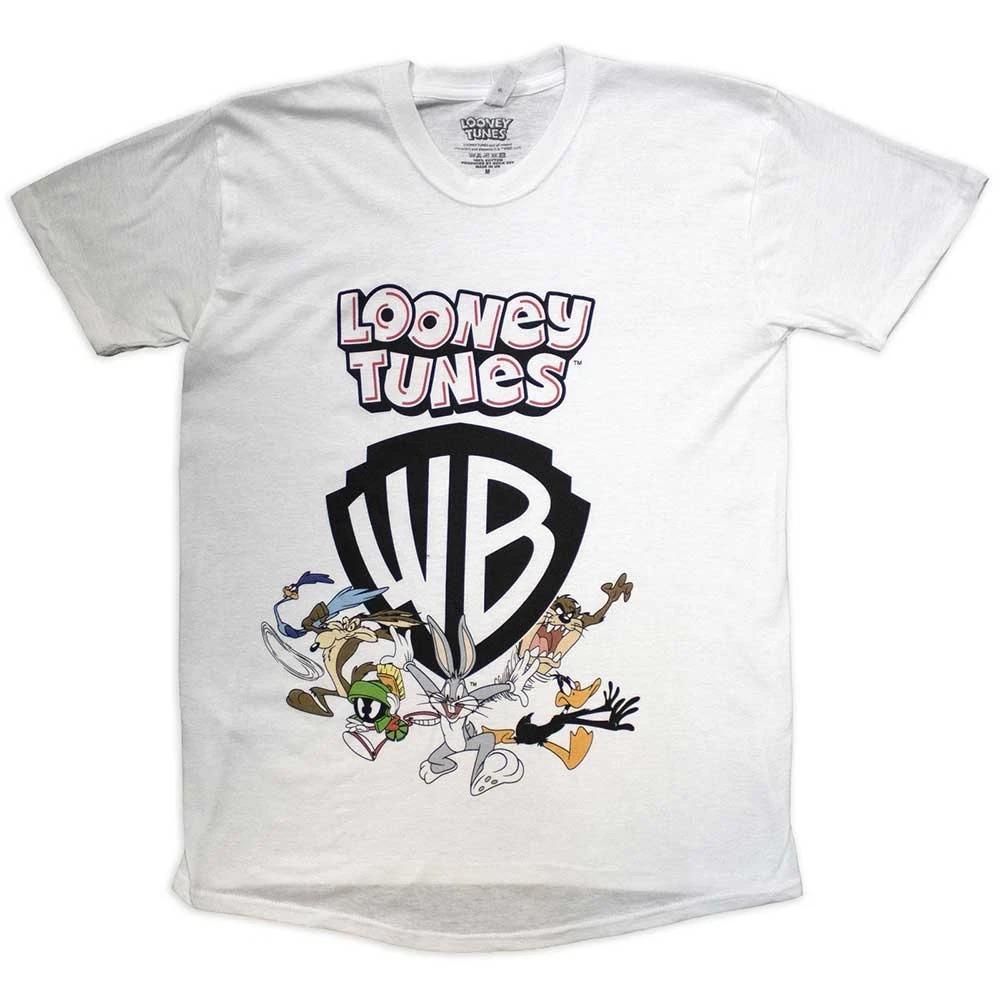 Looney Tunes Warner Bros Shield TShirt Unisexs L