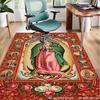 Our Lady Of Guadalupe Maria Office Rug Chair Mat, Entryway Carpet, Suitable for Front Door, Bedroom, Living Room, Desk, Holiday Gift